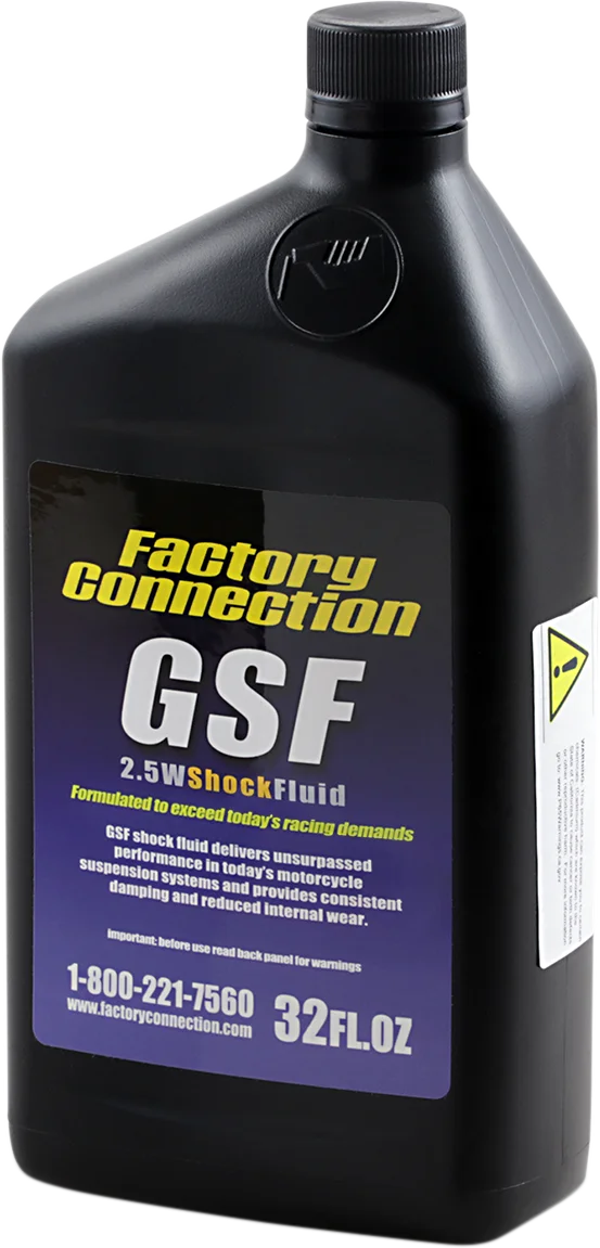 Factory Connection F.C. Fork Fluid - 5wt - 1 U.S. quart - Side View