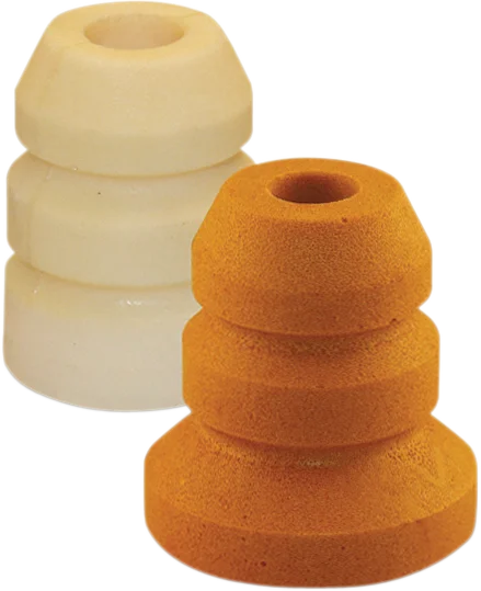 Factory Connection Heavy-Duty Rubber Shock Bumpers - 14 mm - Side View