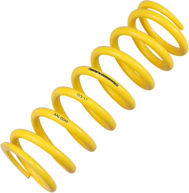 Factory Connection Shock Spring - Spring Rate 274 lb/in – CI Motorsports