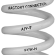 Load image into Gallery viewer, Factory Connection Shock Spring - Spring Rate 330 lb/in ALL-0059 - Side View