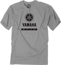 Load image into Gallery viewer, Factory Effex Alpha T-Shirt - Heather Gray - Large fits Yamaha - Main Product View