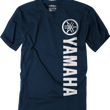 Load image into Gallery viewer, Factory Effex Alpha T-Shirt - Heather Gray - Large fits Yamaha - Side View