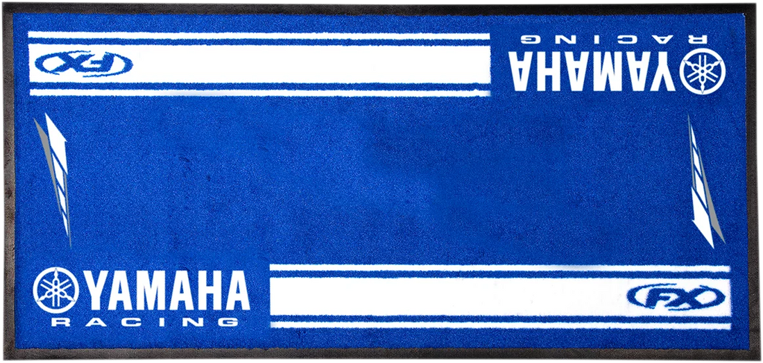 Factory Effex Bike Mat - Blue - Yamaha 22-45226 - Side View