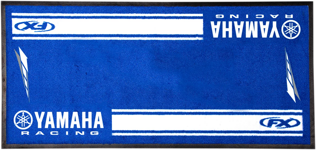 Factory Effex Bike Mat - Blue - Yamaha 22-45226 - Side View