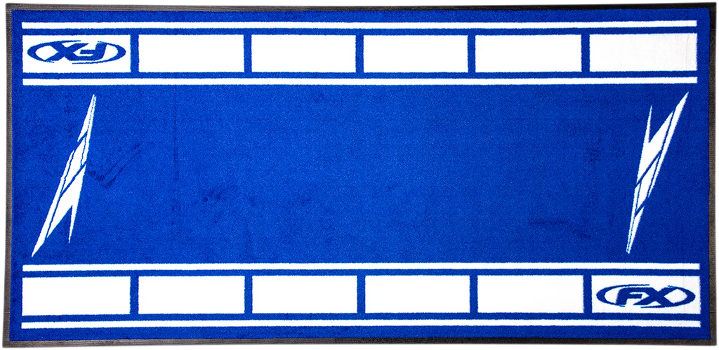 Factory Effex Bike Mat - Blue - Yamaha Strobe 22-45222 - Main Product View