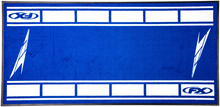 Load image into Gallery viewer, Factory Effex Bike Mat - Blue - Yamaha Strobe 22-45222 - Main Product View