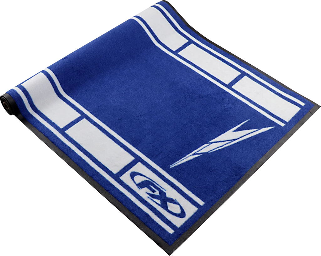 Factory Effex Bike Mat - Blue - Yamaha Strobe 22-45222 - Side View