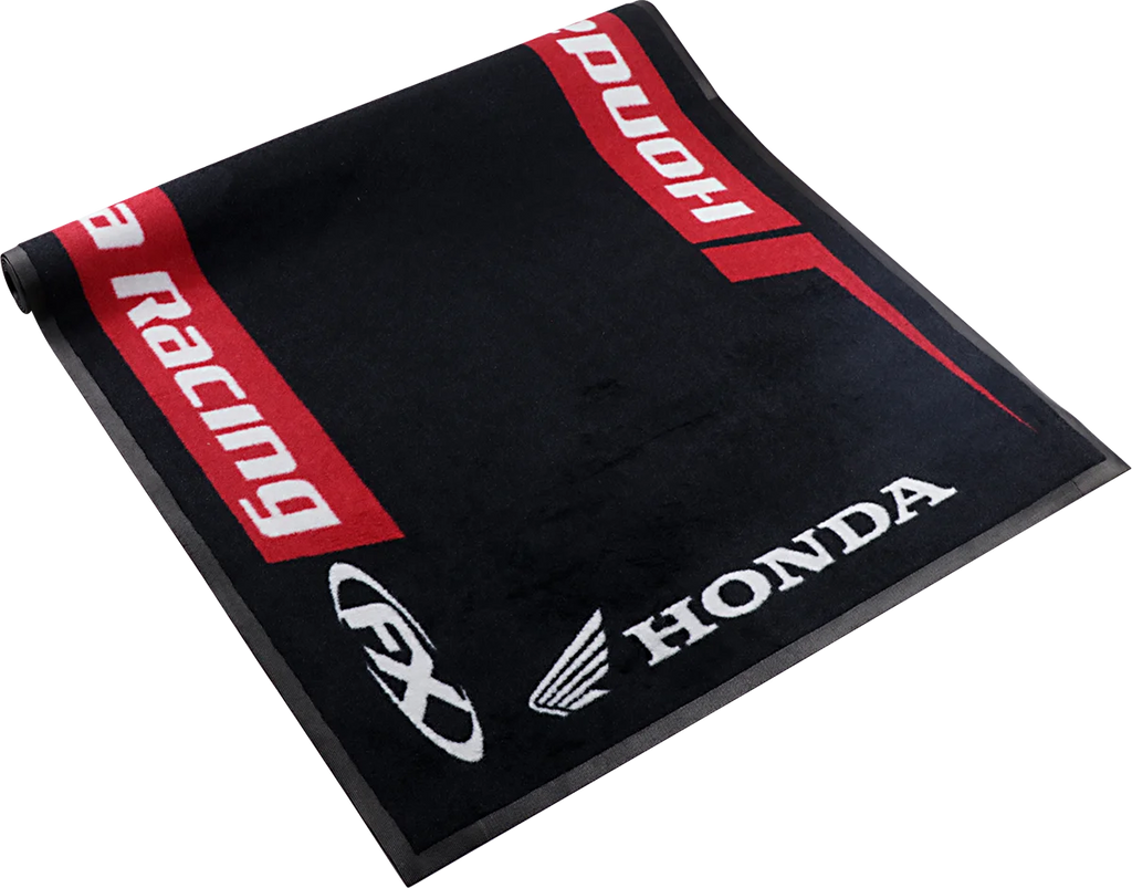 Factory Effex Bike Mat - Red - Honda 22-45322 - Side View