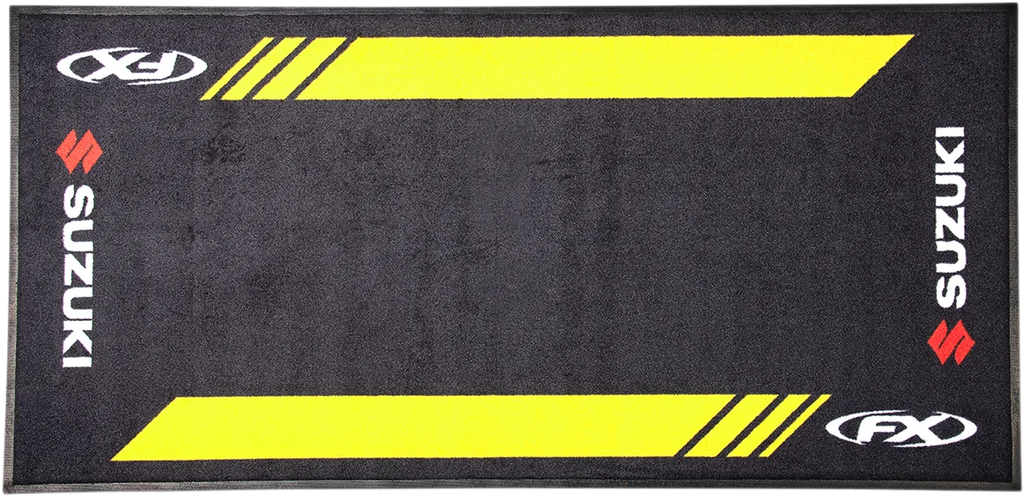 Factory Effex Bike Mat - Yellow - Suzuki 22-45422 - Main Product View