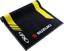 Load image into Gallery viewer, Factory Effex Bike Mat - Yellow - Suzuki 22-45422 - Side View