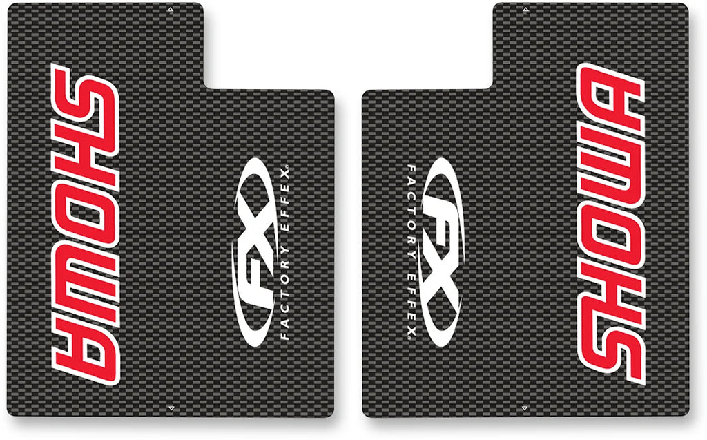 Factory Effex Carbon Fiber Fork Shield - Suzuki 08-38406 - Main Product View