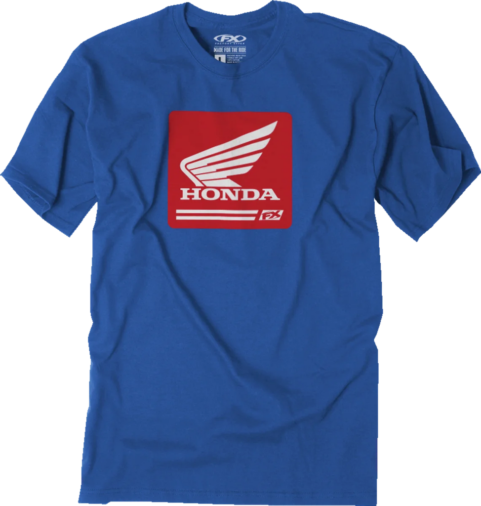 Factory Effex Crate T-Shirt - Royal Blue - 2XL fits Honda - Main Product View