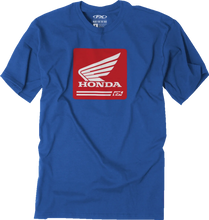 Load image into Gallery viewer, Factory Effex Crate T-Shirt - Royal Blue - Large fits Honda - Main Product View
