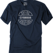 Load image into Gallery viewer, Factory Effex Crest T-Shirt - Navy - XL fits Yamaha - Main Product View