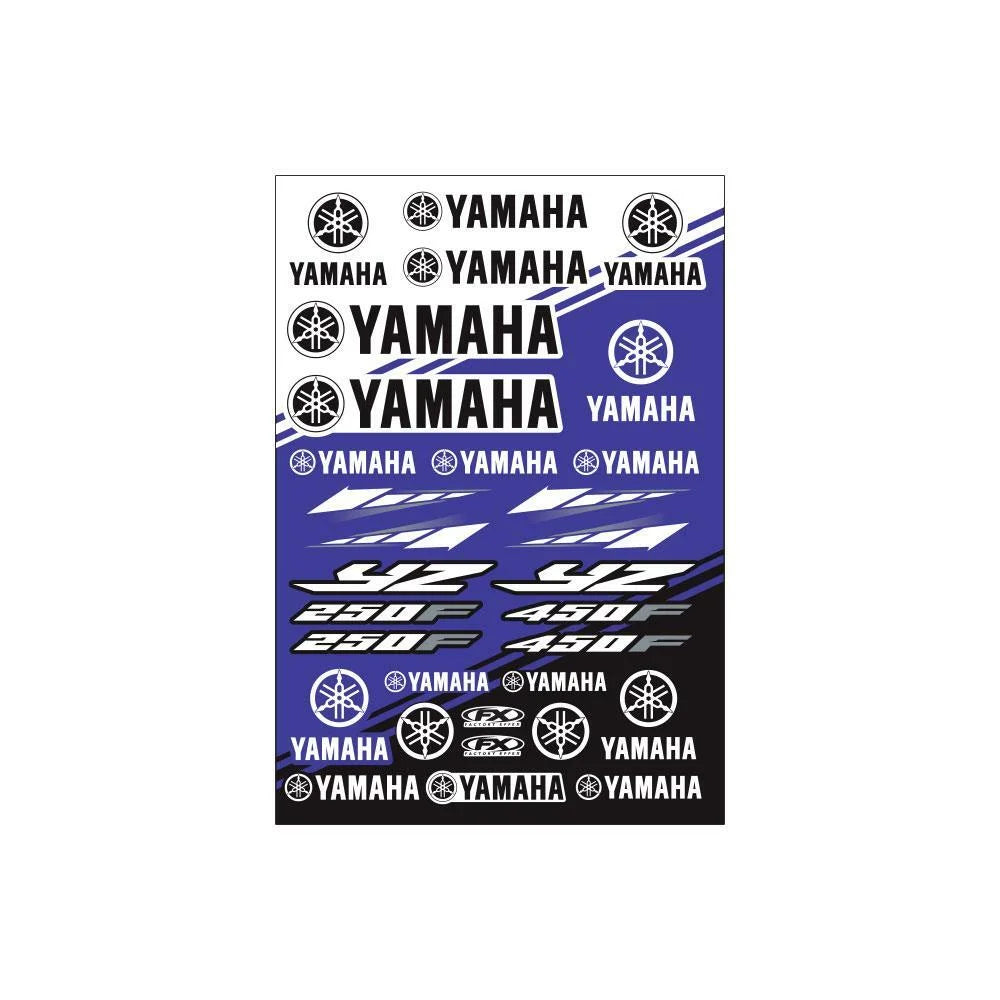 Factory Effex Decal Kit - 22-68230 fits Yamaha YZ