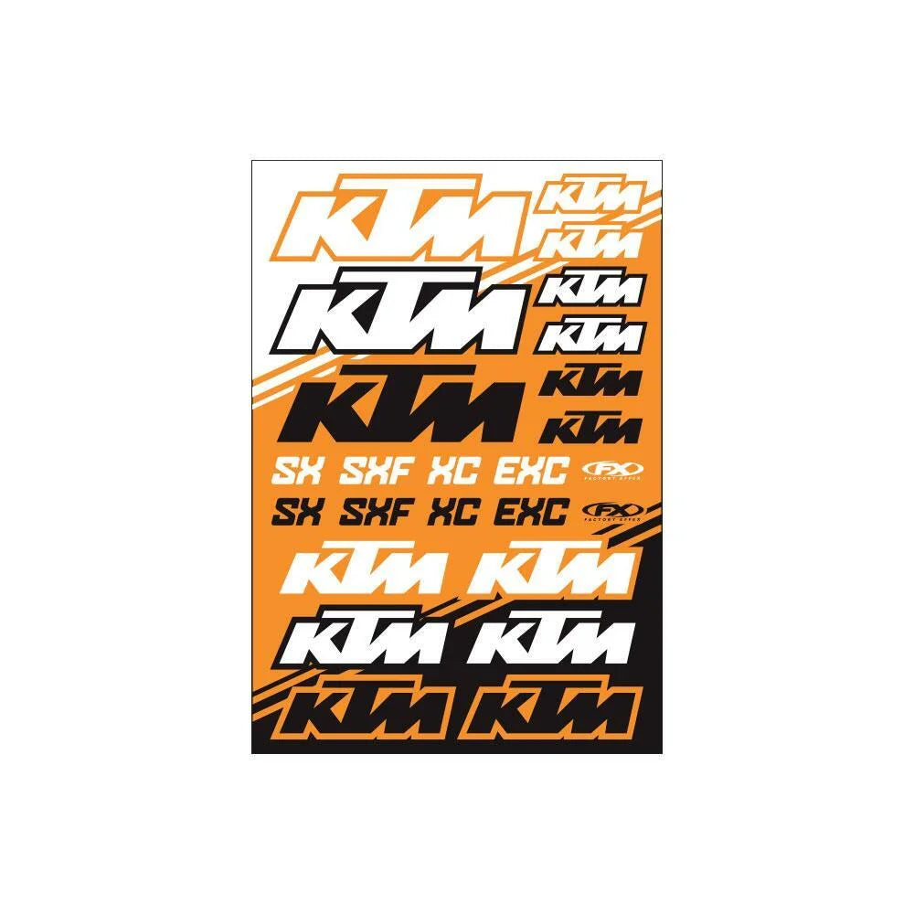 Factory Effex Decal Kit - 22-68530 fits KTM SX