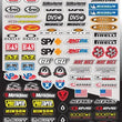 Load image into Gallery viewer, Factory Effex FX 2015 SPONSOR/LOGO STICKER SHEETS MICRO SPONSOR KIT 10-68014