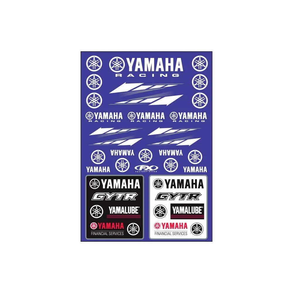 Factory Effex Decal Kit - Racing 22-68232 fits Yamaha