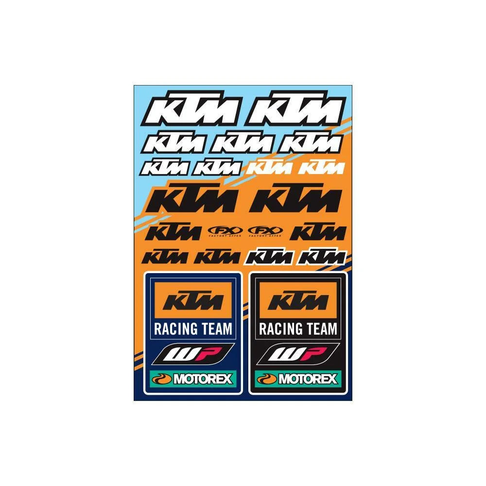 Factory Effex Decal Kit - Racing 22-68532 fits KTM
