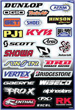 Load image into Gallery viewer, Factory Effex Decal Kit - Sponsor A 10-68000 - Main Product View