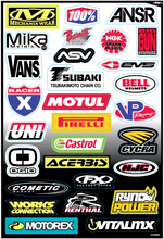Load image into Gallery viewer, Factory Effex Decal Kit - Sponsor A 10-68000 - Additional View 6