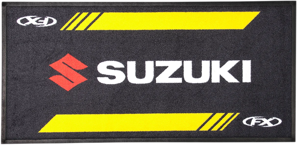 Factory Effex Door Mat - Black - Suzuki 22-45420 - Side View