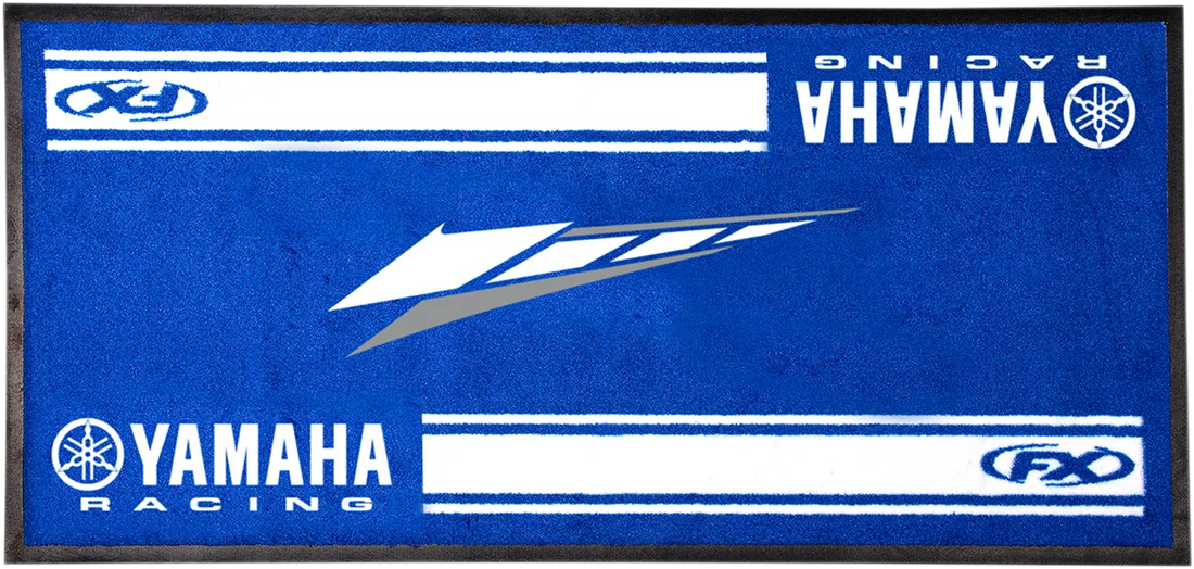 Factory Effex Door Mat - Blue - Yamaha 22-45224 - Side View