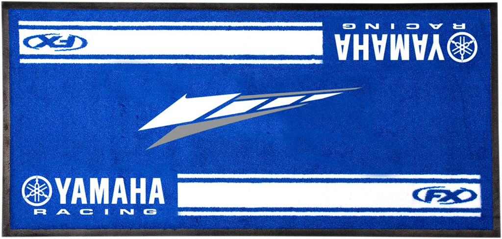 Factory Effex Door Mat - Blue - Yamaha 22-45224 - Side View