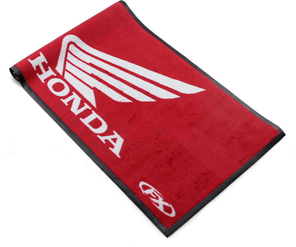 Factory Effex Door Mat - Red - Honda 22-45320 - Main Product View