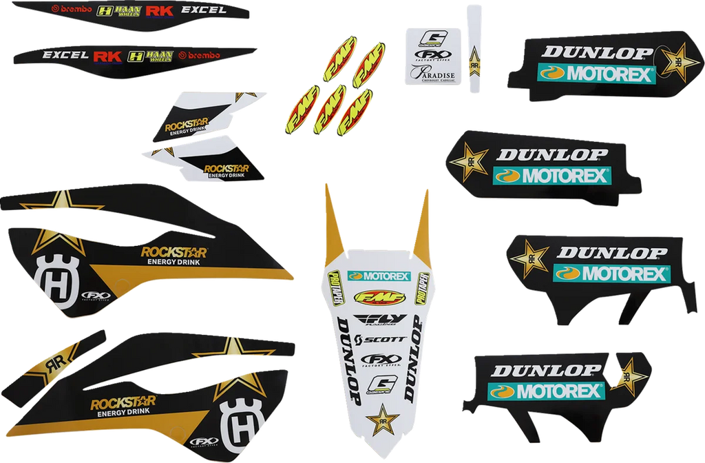 Factory Effex EVO 19 Graphic Kit - Husqvarna 25-09610 - Main Product View
