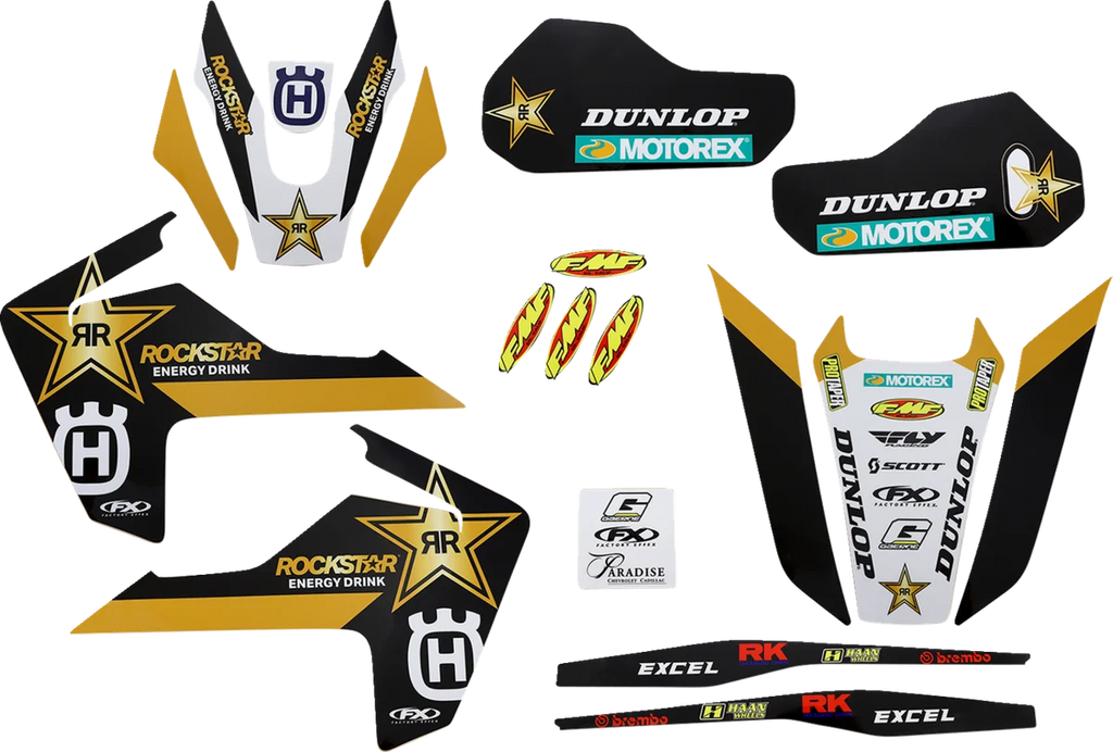 Factory Effex EVO 19 Graphic Kit - Husqvarna 25-09620 - Main Product View