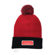 Load image into Gallery viewer, Factory Effex FACTORY EFFEX HONDA BEANIE WITH POM / RED-BLACK OS 23-86302