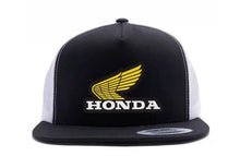 Load image into Gallery viewer, Factory Effex FACTORY EFFEX HONDA CLASSIC SNAPBACK HAT / BLACK-WHITE MESH OS 22-86302