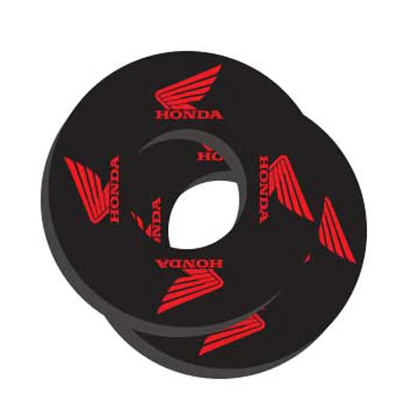 Factory Effex FACTORY EFFEX HONDA GRIP DONUTS - HONDA (BLACK/RED) 22-67300