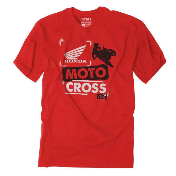 Factory Effex FACTORY EFFEX HONDA PAINT YOUTH T-SHIRT / RED (L) 21-83334
