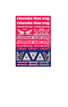 Load image into Gallery viewer, Factory Effex FACTORY EFFEX HONDA RACING OEM STICKER SHEETS 22-68332