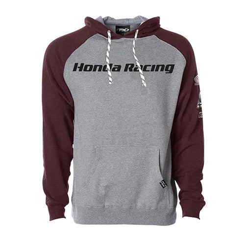 Factory Effex FACTORY EFFEX HONDA RACING PULLOVER / GRAY-BURGANDY XL 23-88306