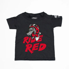 Load image into Gallery viewer, Factory Effex FACTORY EFFEX HONDA RIDE RED WOLF TODDLER T-SHIRT / BLACK 3T 23-83322