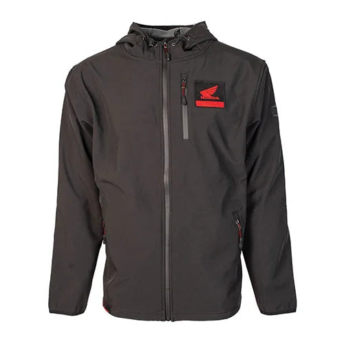 Factory Effex FACTORY EFFEX HONDA SOFT-SHELL JACKET / CHARCOAL M 22-85312 - Main Product View