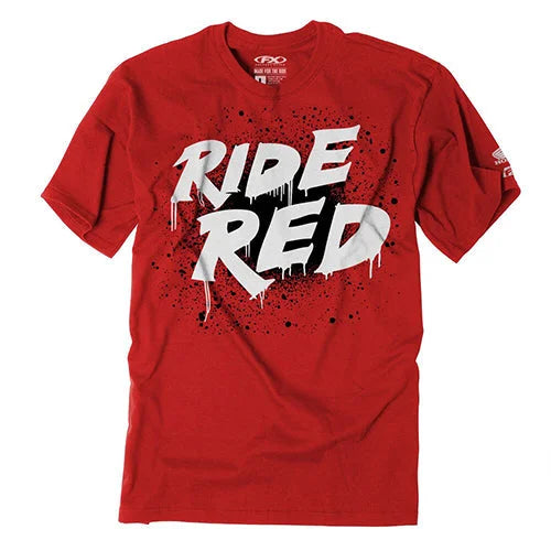 Factory Effex FACTORY EFFEX HONDA SPLATTER YOUTH T-SHIRT / RED S 23-83300