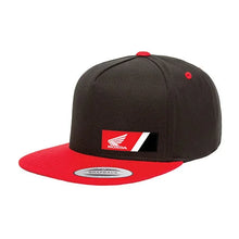Load image into Gallery viewer, Factory Effex FACTORY EFFEX HONDA WEDGE SNAPBACK HAT / BLACK-RED OS 23-86300
