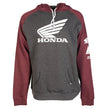 Load image into Gallery viewer, Factory Effex FACTORY EFFEX HONDA WING PULLOVER/CHARCOAL-BURGANDY M 22-88312