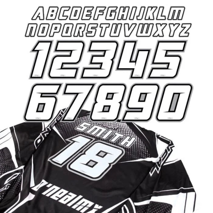 Factory Effex FACTORY EFFEX JERSEY IRON ON - ID KIT ID KITS 11-82130