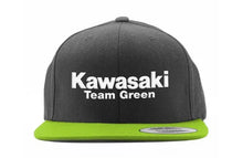Load image into Gallery viewer, Factory Effex FACTORY EFFEX KAW TEAM GRN SNAPBACK YOUTH HAT / BLACK-GREEN OS 22-86106
