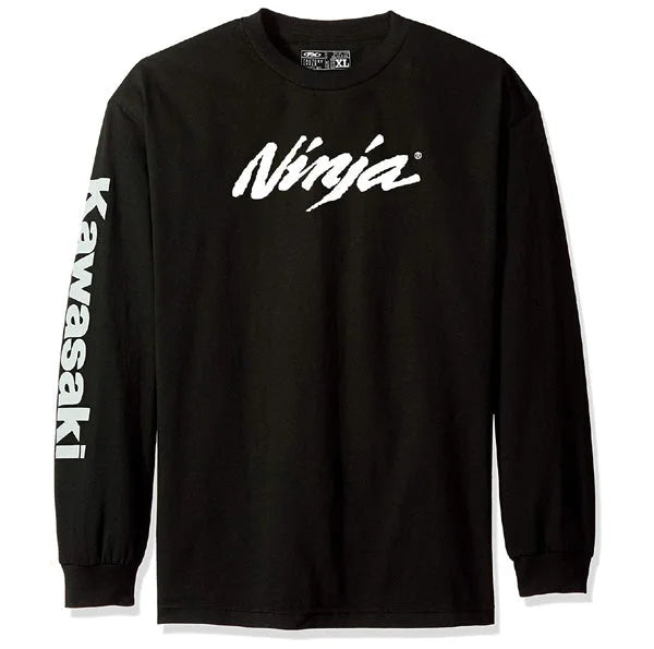 Factory Effex FACTORY EFFEX KAWASAKI NINJA LONG SLEEVE T-SHIRT / BLACK (XL) 17-87116