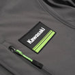 Load image into Gallery viewer, Factory Effex FACTORY EFFEX KAWASAKI SOFT-SHELL JACKET / GRAY L 22-85114 - Back View