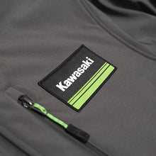 Load image into Gallery viewer, Factory Effex FACTORY EFFEX KAWASAKI SOFT-SHELL JACKET / GRAY L 22-85114 - Back View