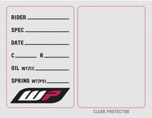 Load image into Gallery viewer, Factory Effex FACTORY EFFEX NA STICKERS WP SUSPENSION SPEC STICKER (3 PACK) 22-90024