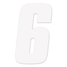 Load image into Gallery viewer, Factory Effex FACTORY EFFEX PRO 4" WHITE NUMBER "6" 04-2566