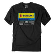 Load image into Gallery viewer, Factory Effex FACTORY EFFEX RACEWEAR T-SHIRT / BLACK XXL 24-87428 fits 2021 Suzuki